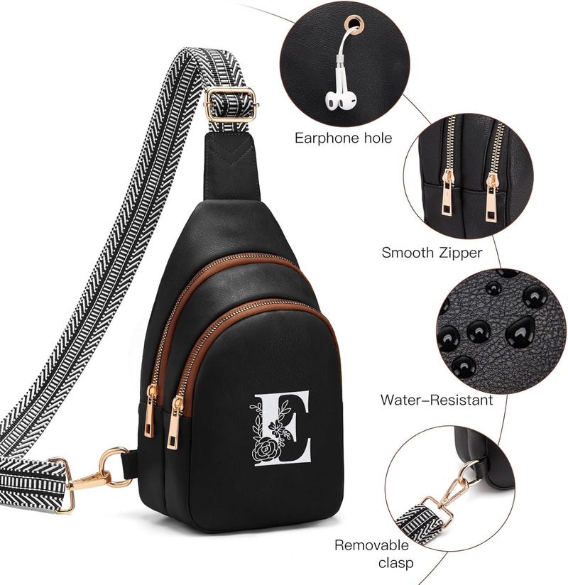 Viverte Crossbody Bags for Women Initial Sling Bag Cross Body Fanny Packs Personalized Gifts for Mom Women Wife - Image 5